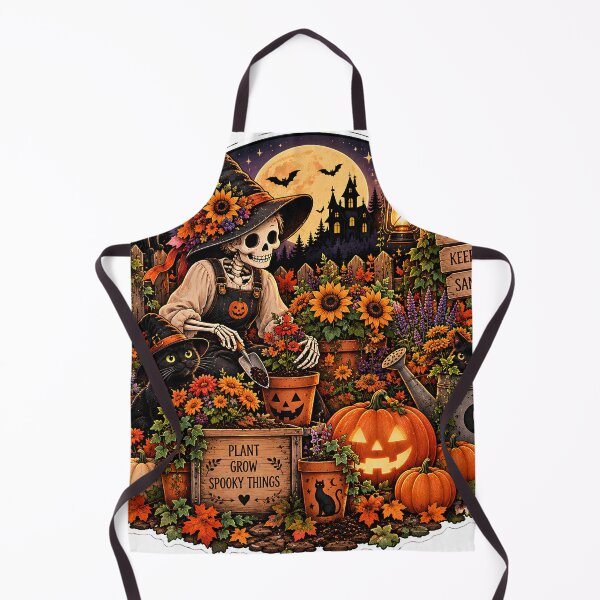 Item preview, Halloween Gardening Keeps Me Sane designed and sold by MysticCanvasAi.