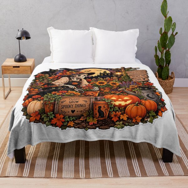 Item preview, Halloween Gardening Keeps Me Sane designed and sold by MysticCanvasAi.