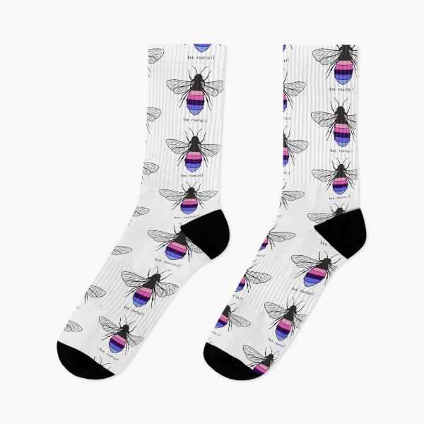 Item preview, Bee Yourself - Omnisexual Pride Flag designed and sold by rorynorth.