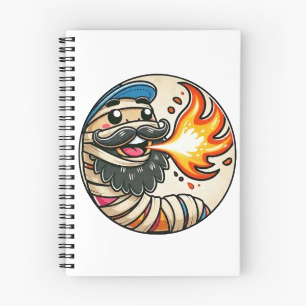 Item preview, Mummy Bearded Fireworm Halloween designed and sold by BeardedFireworm.