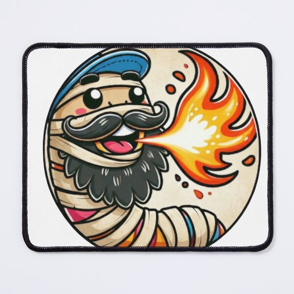 Item preview, Mummy Bearded Fireworm Halloween designed and sold by BeardedFireworm.