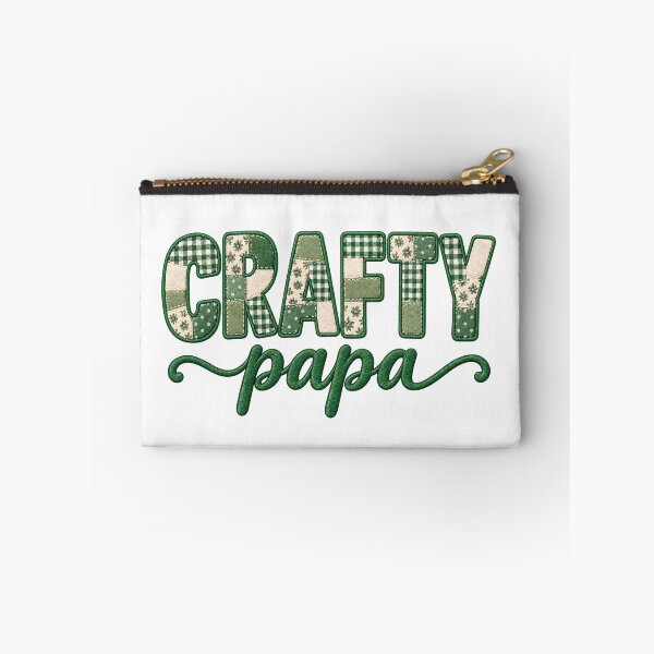 Item preview, Crafty Papa – Colorful Patchwork Quilting Sewing Craft Design designed and sold by MimsTees.