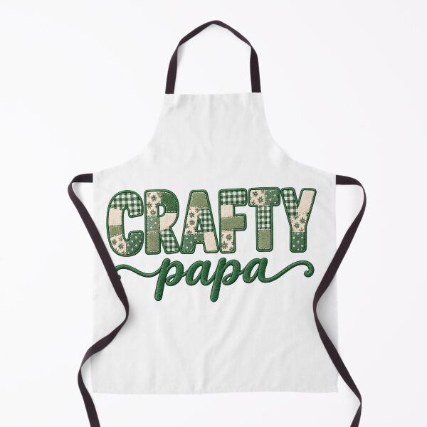 Item preview, Crafty Papa – Colorful Patchwork Quilting Sewing Craft Design designed and sold by MimsTees.
