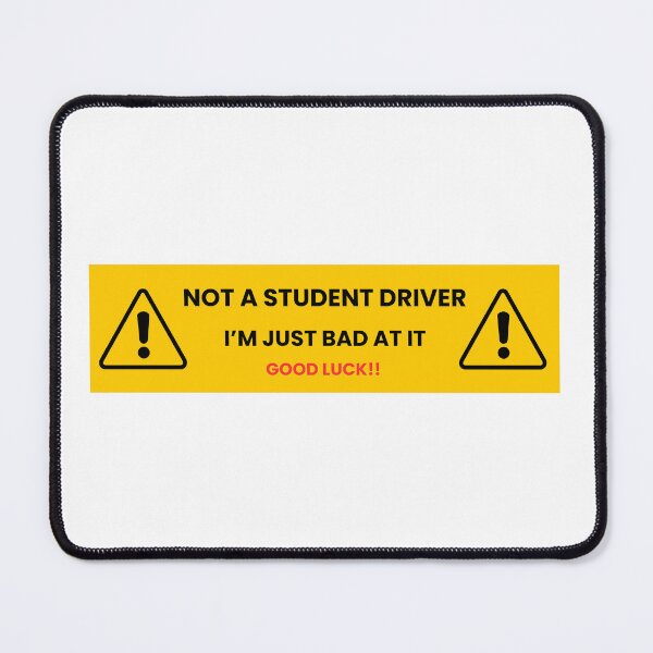 Item preview, Not a student driver designed and sold by Absent Brain.