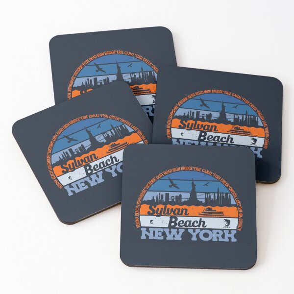 Item preview, Sylvan Beach New York Sunset Retro Vintage Local Pride Logo designed and sold by CRHPOD20.