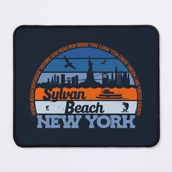 Item preview, Sylvan Beach New York Sunset Retro Vintage Local Pride Logo designed and sold by CRHPOD20.