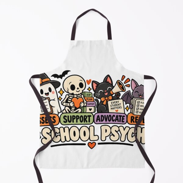 Item preview, School Psych Assess Support Advocate Repeat designed and sold by Tshirt-Deer.