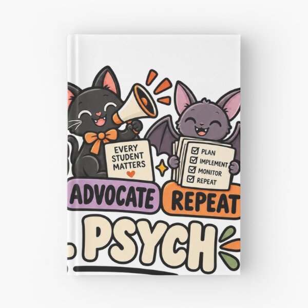 Item preview, School Psych Assess Support Advocate Repeat designed and sold by Tshirt-Deer.