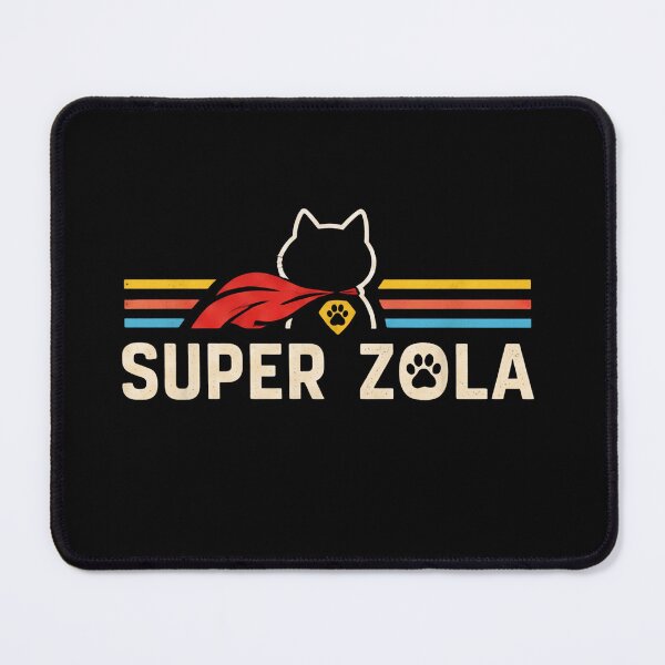 Item preview, Super Zola Retro Cat Superhero Vintage 70s designed and sold by Retro Whiskers.