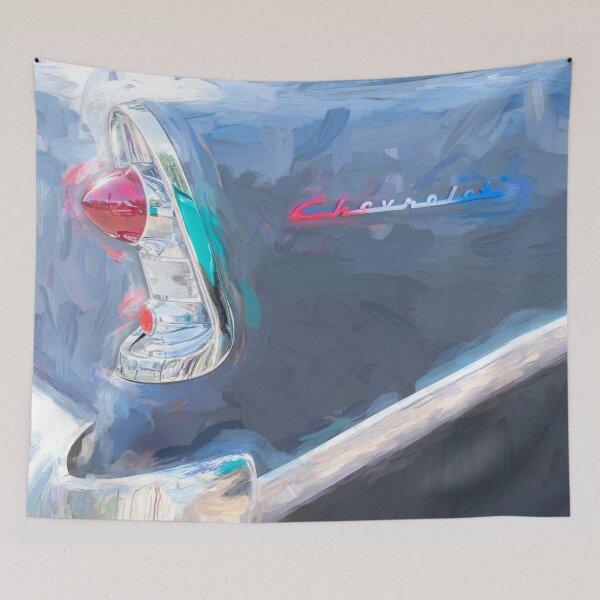 Item preview,  1956 Gray Chevy Bel Air Taillight Emblem designed and sold by RichFrancoCars.