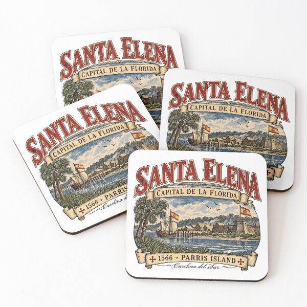 Item preview, Santa Elena 1566 – Capital of Spanish Florida – Parris Island South Carolina designed and sold by Past in Threads.