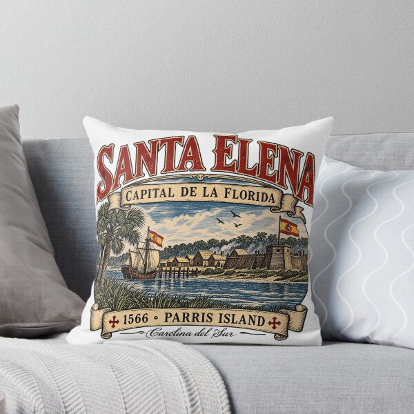 Item preview, Santa Elena 1566 – Capital of Spanish Florida – Parris Island South Carolina designed and sold by Past in Threads.