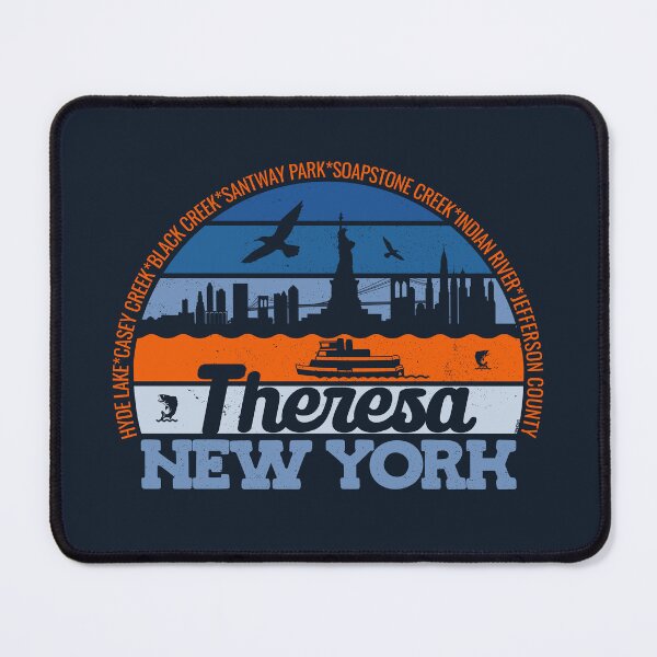 Item preview, Theresa New York Sunset Retro Vintage Local Pride Logo designed and sold by CRHPOD20.