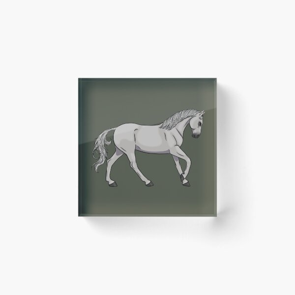 Item preview, White Grey KWPN Dutch Warmblood designed and sold by Old Water Cryptid .