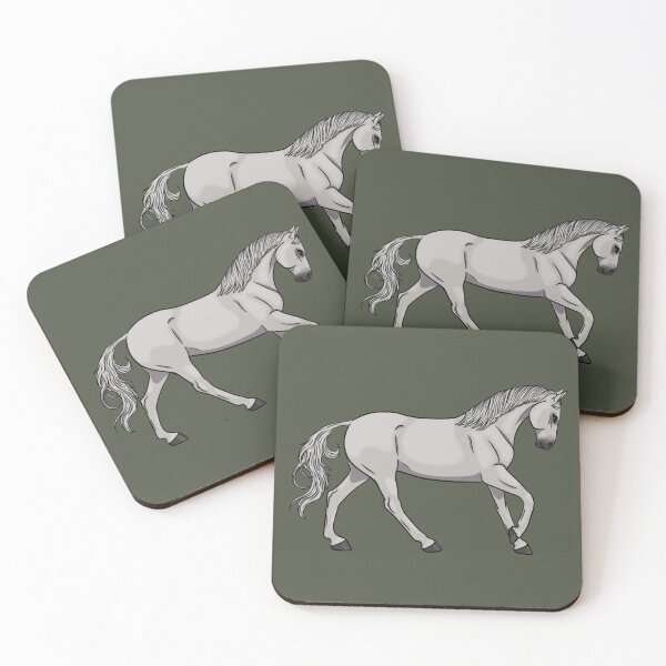 Item preview, White Grey KWPN Dutch Warmblood designed and sold by Old Water Cryptid .