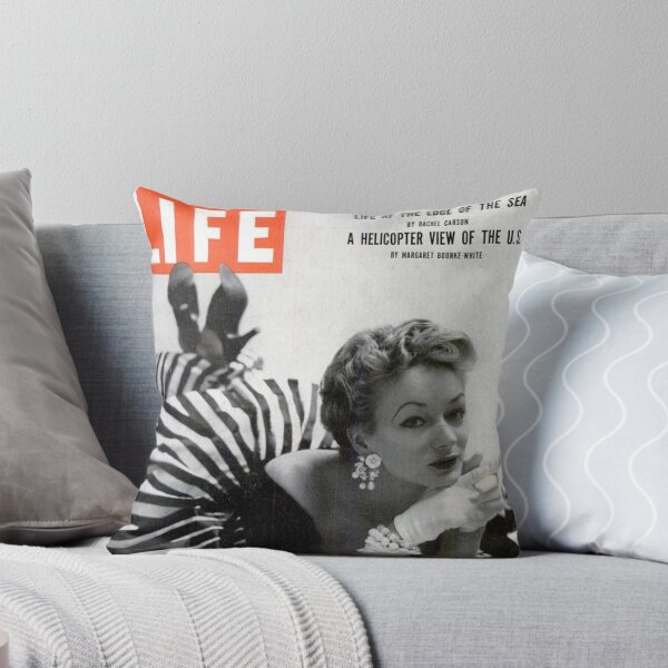 Item preview, Life Magazine Cover Vintage Monroe Girls Ladies Women Wall Art Poster Print Tee Cushion Mug Shirt designed and sold by Cool Robot Bro..