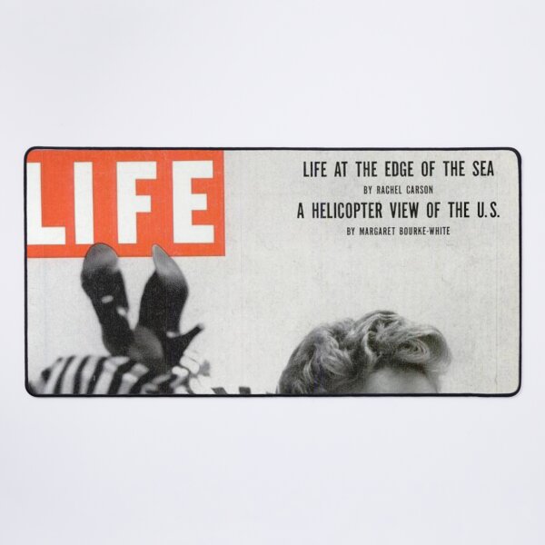 Item preview, Life Magazine Cover Vintage Monroe Girls Ladies Women Wall Art Poster Print Tee Cushion Mug Shirt designed and sold by Cool Robot Bro..