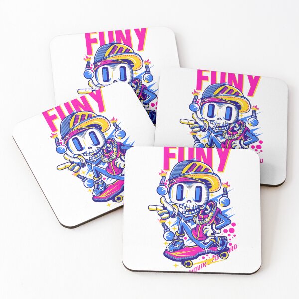 Item preview, Retro Neon Funky Skeleton Skater | 90s Streetwear & Graffiti designed and sold by Creatby7030.