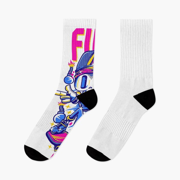 Item preview, Retro Neon Funky Skeleton Skater | 90s Streetwear & Graffiti designed and sold by Creatby7030.