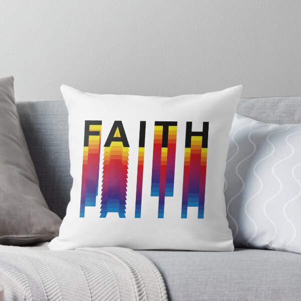 Item preview, Retro Spectrum FAITH Graphic Tee designed and sold by Jacks-Wearhouse.