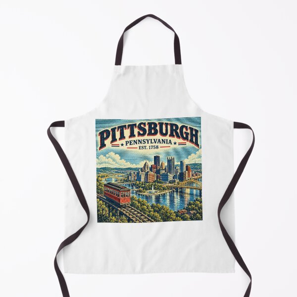 Item preview, Vintage Pittsburgh Pennsylvania Skyline Adventure designed and sold by T-Motive.