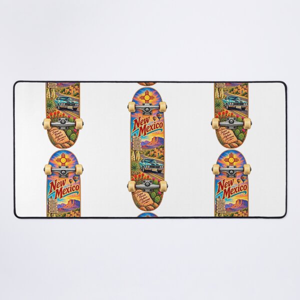 Item preview, New Mexico Gen X Skateboard designed and sold by Whimspired By Paxx.