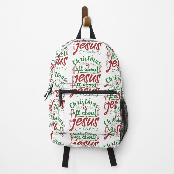 Item preview, Christmas Is All About Jesus Christian Christmas Quote designed and sold by FuzionRaptor.