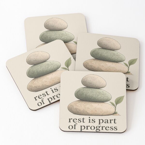 Item preview, Rest Is Part Of Progress Design designed and sold by Mostafa Studio.
