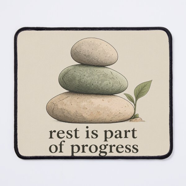 Item preview, Rest Is Part Of Progress Design designed and sold by Mostafa Studio.