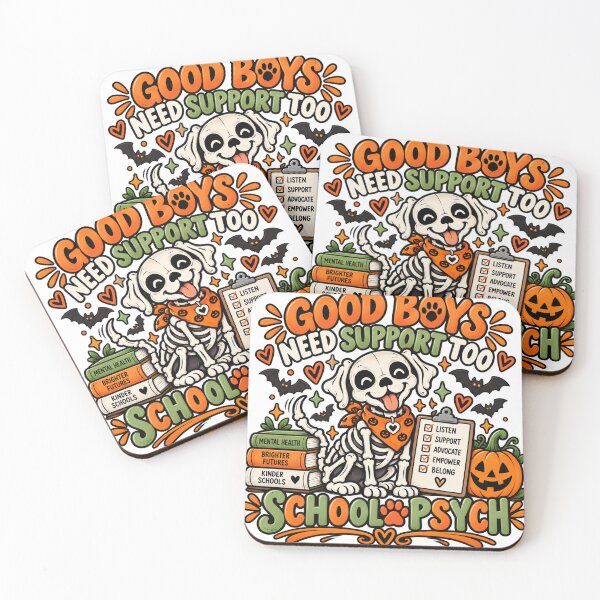 Item preview, School Psych Good Boys Need Support Too designed and sold by Tshirt-Deer.