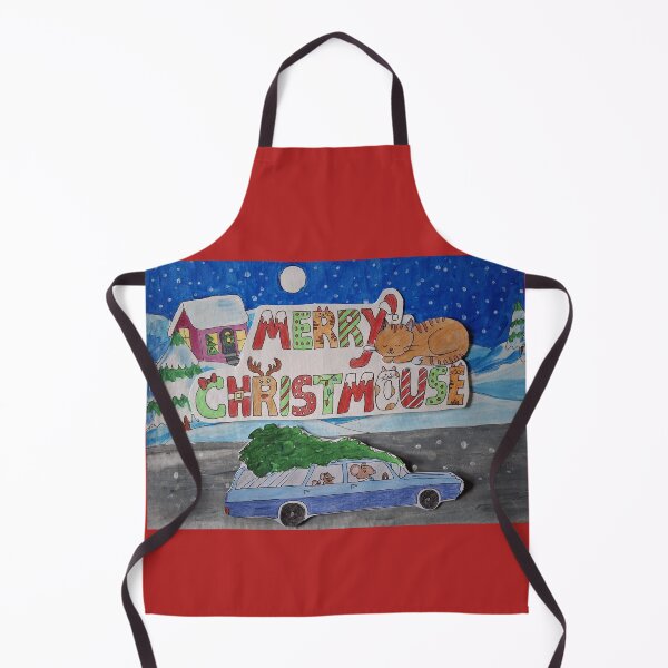 Item preview, Merry Christmouse Silent Night designed and sold by The Cat and The Christmas Tree by Alice Ean Dubh.