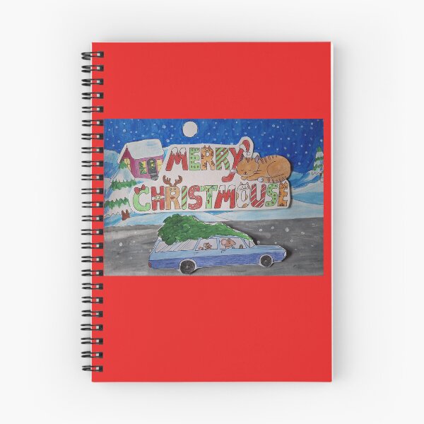Item preview, Merry Christmouse Silent Night designed and sold by The Cat and The Christmas Tree by Alice Ean Dubh.