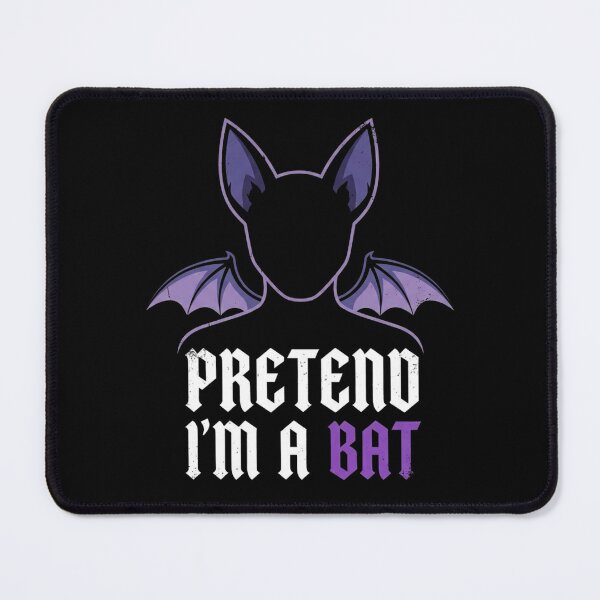 Item preview, Pretend I'm A Bat Lazy Halloween Costume Funny Introvert Party Graphic Shirt designed and sold by TeNovaStudio.