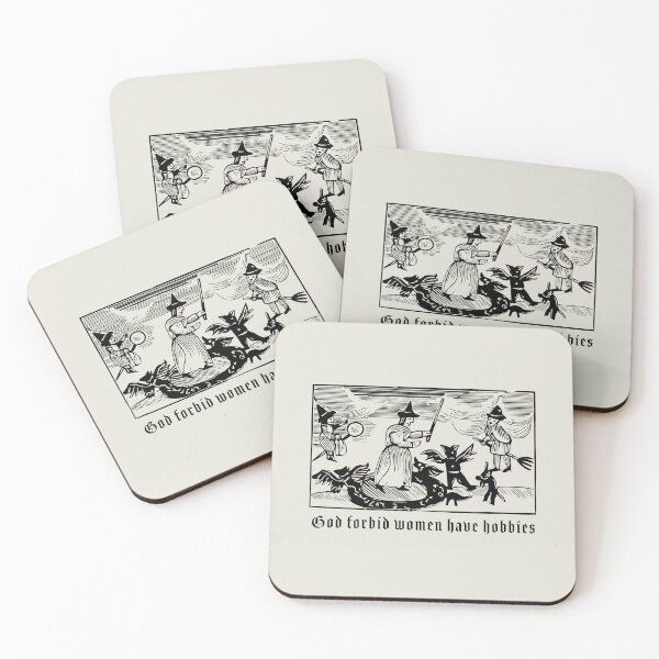 Item preview, God Forbid Women Have Hobbies (black) designed and sold by ladybeesthings.