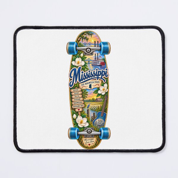 Item preview, Mississippi Gen X Skateboard designed and sold by Whimspired By Paxx.