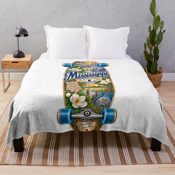 Item preview, Mississippi Gen X Skateboard designed and sold by Whimspired By Paxx.