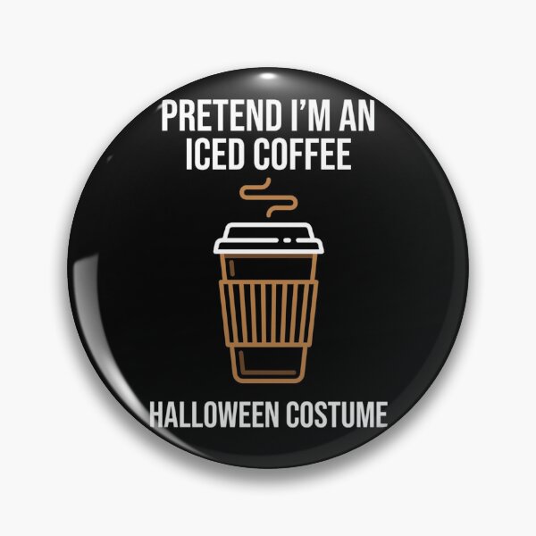 Item preview, Pretend I'm An Iced Coffee Funny Barista Halloween Costume Shirt    designed and sold by TeNovaStudio.