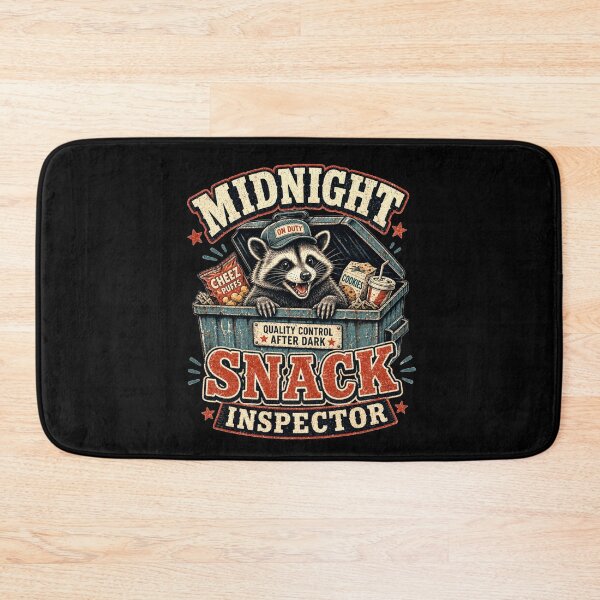Item preview, Midnight Snack Inspector, Gen Z and Gen Alpha humor, funny gift designed and sold by AW2 Designs.