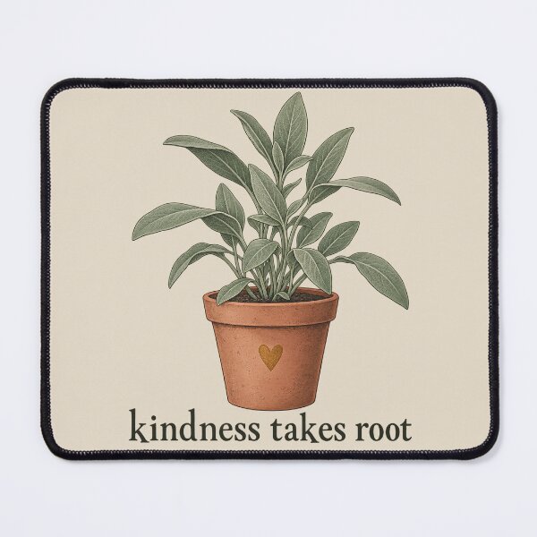 Item preview, Kindness Takes Root Botanical Plant Design designed and sold by Mostafa Studio.
