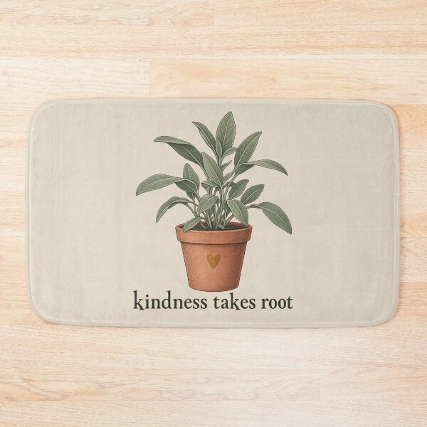Item preview, Kindness Takes Root Botanical Plant Design designed and sold by Mostafa Studio.