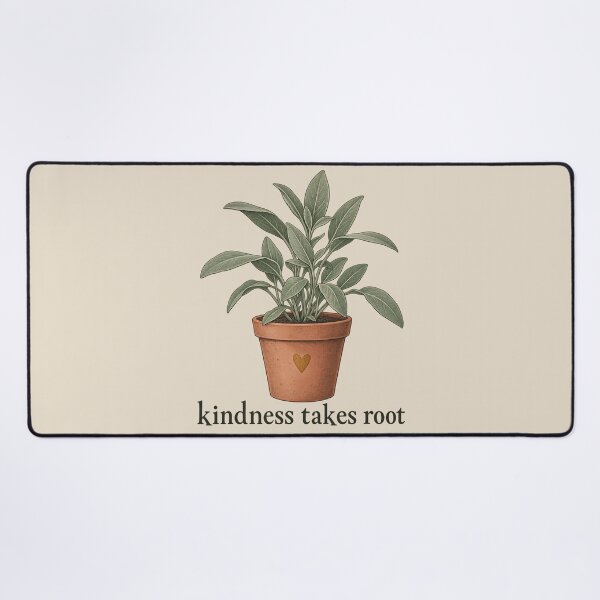 Item preview, Kindness Takes Root Botanical Plant Design designed and sold by Mostafa Studio.