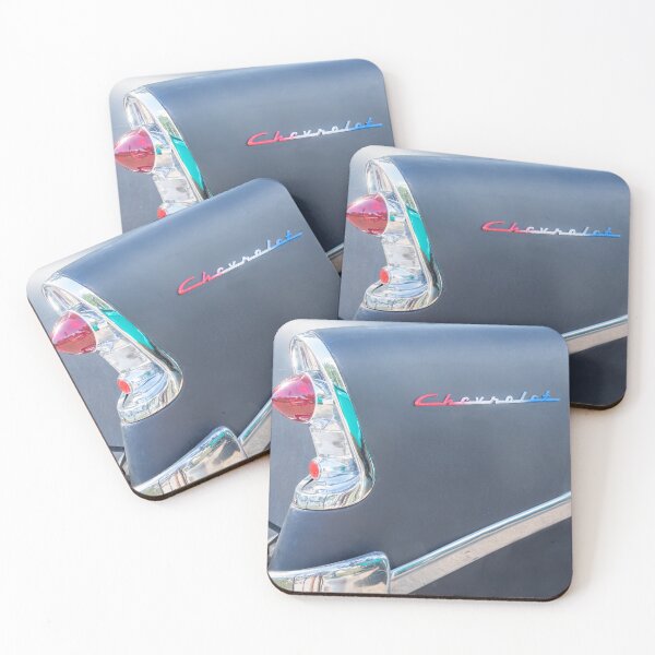 Item preview, 1956 Gray Chevy Bel Air Taillight Emblem designed and sold by RichFrancoCars.