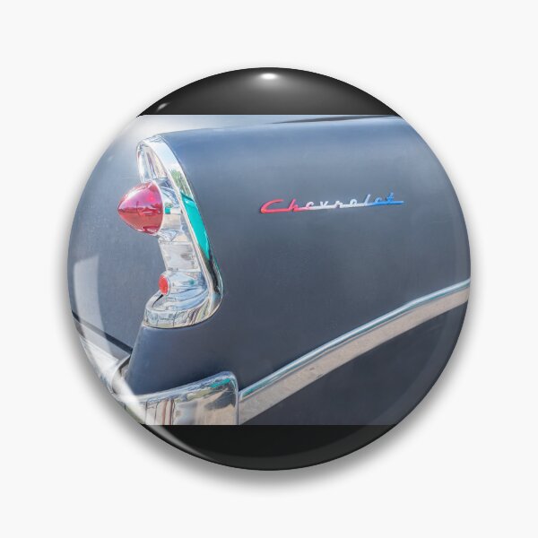 Item preview, 1956 Gray Chevy Bel Air Taillight Emblem designed and sold by RichFrancoCars.
