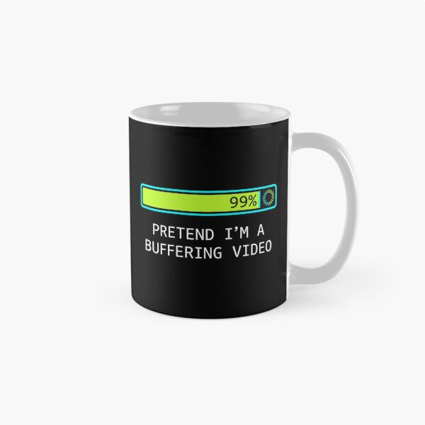 Item preview, Pretend I'm A Buffering Video Lazy Halloween Costume Geek Gamer Graphic Shirt    designed and sold by TeNovaStudio ⭐⭐⭐⭐⭐.