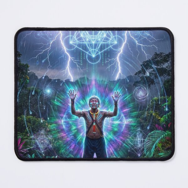 Item preview, Visions of the Spirit — Shamanic Visionary Art | Spirituality and Consciousness · Inner Fire designed and sold by RoninGangStudio.