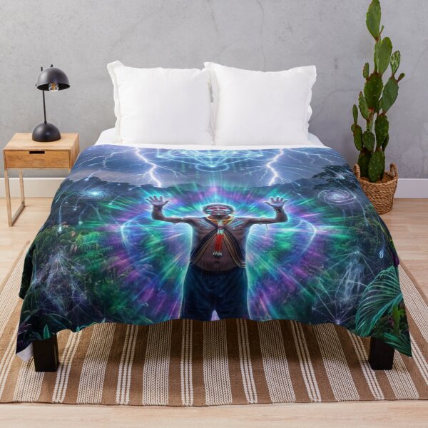 Item preview, Visions of the Spirit — Shamanic Visionary Art | Spirituality and Consciousness · Inner Fire designed and sold by RoninGangStudio.