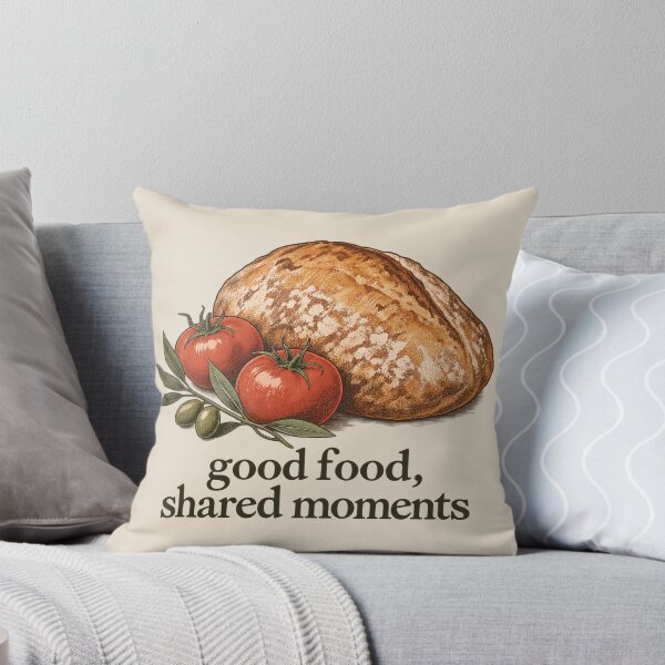 Item preview, Rustic Bread Good Food Shared Moments designed and sold by Mostafa Studio.