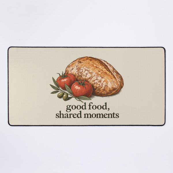 Item preview, Rustic Bread Good Food Shared Moments designed and sold by Mostafa Studio.