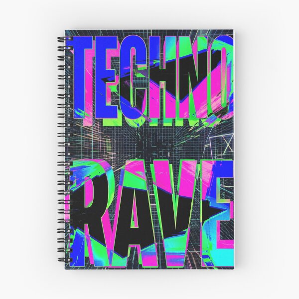 Item preview, Rave techno designed and sold by VisualBeats.