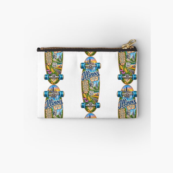 Item preview, Illinois Gen X Skateboard designed and sold by Whimspired By Paxx.